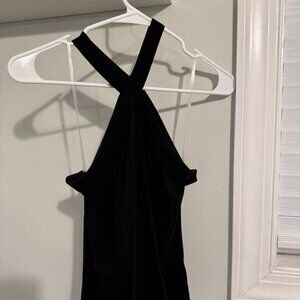 Ladies Criss Cross Halter Top